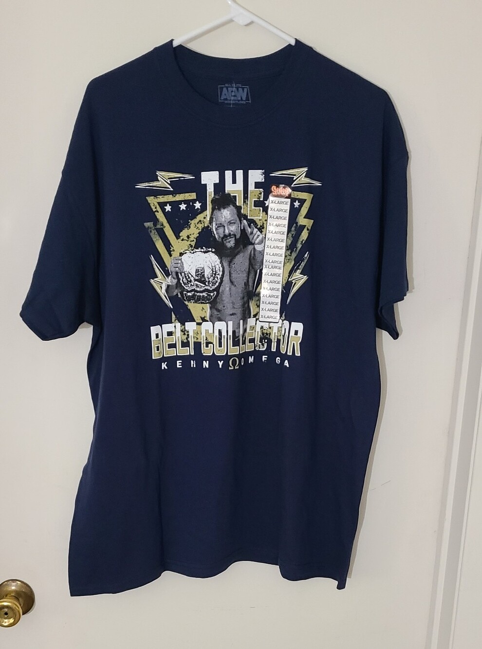 Kenny Omega Graphic T Shirt Mens XL Wrestling Pro Wrestling Tees AEW NWT